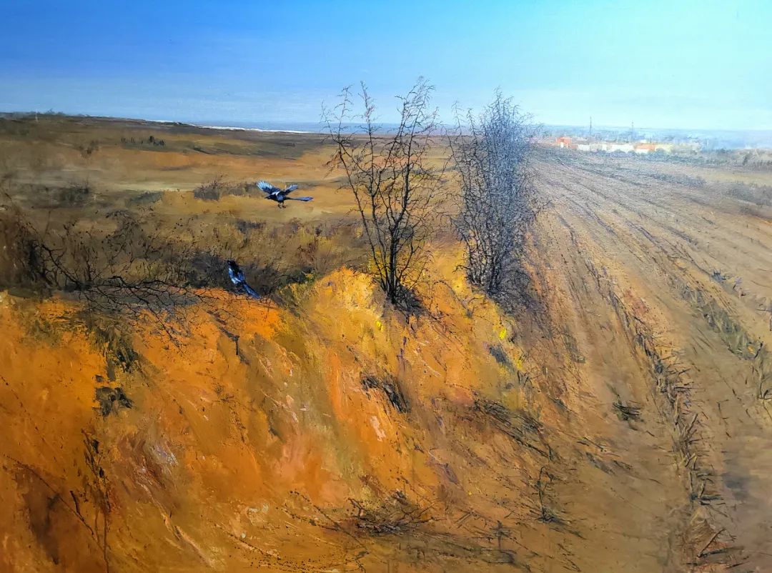 图说｜河南安阳：西部丘陵文化油画作品